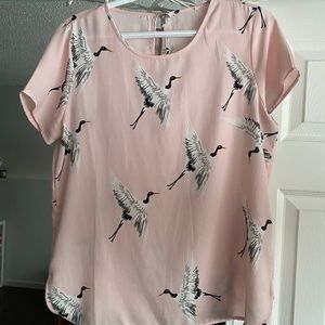 Only patterned shirt